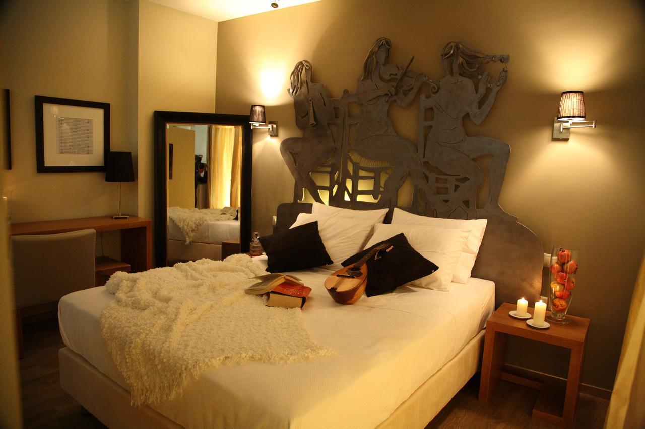 Mousiko Pandoxeio Hotel Steni Dhirfios Phòng bức ảnh