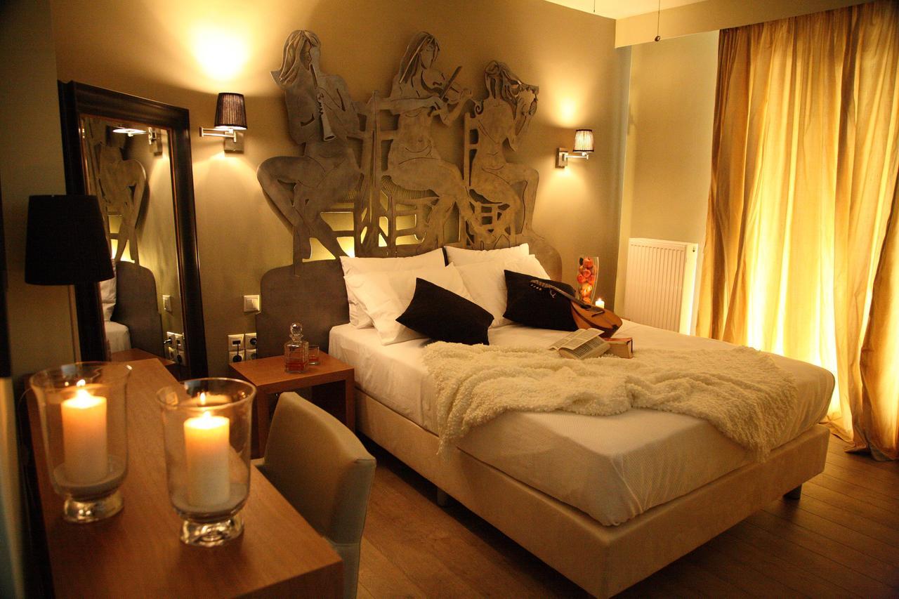 Mousiko Pandoxeio Hotel Steni Dhirfios Phòng bức ảnh